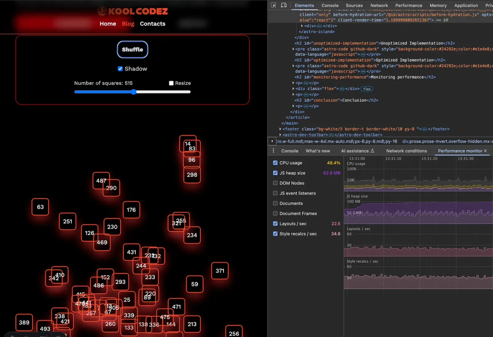 reflow screenshot